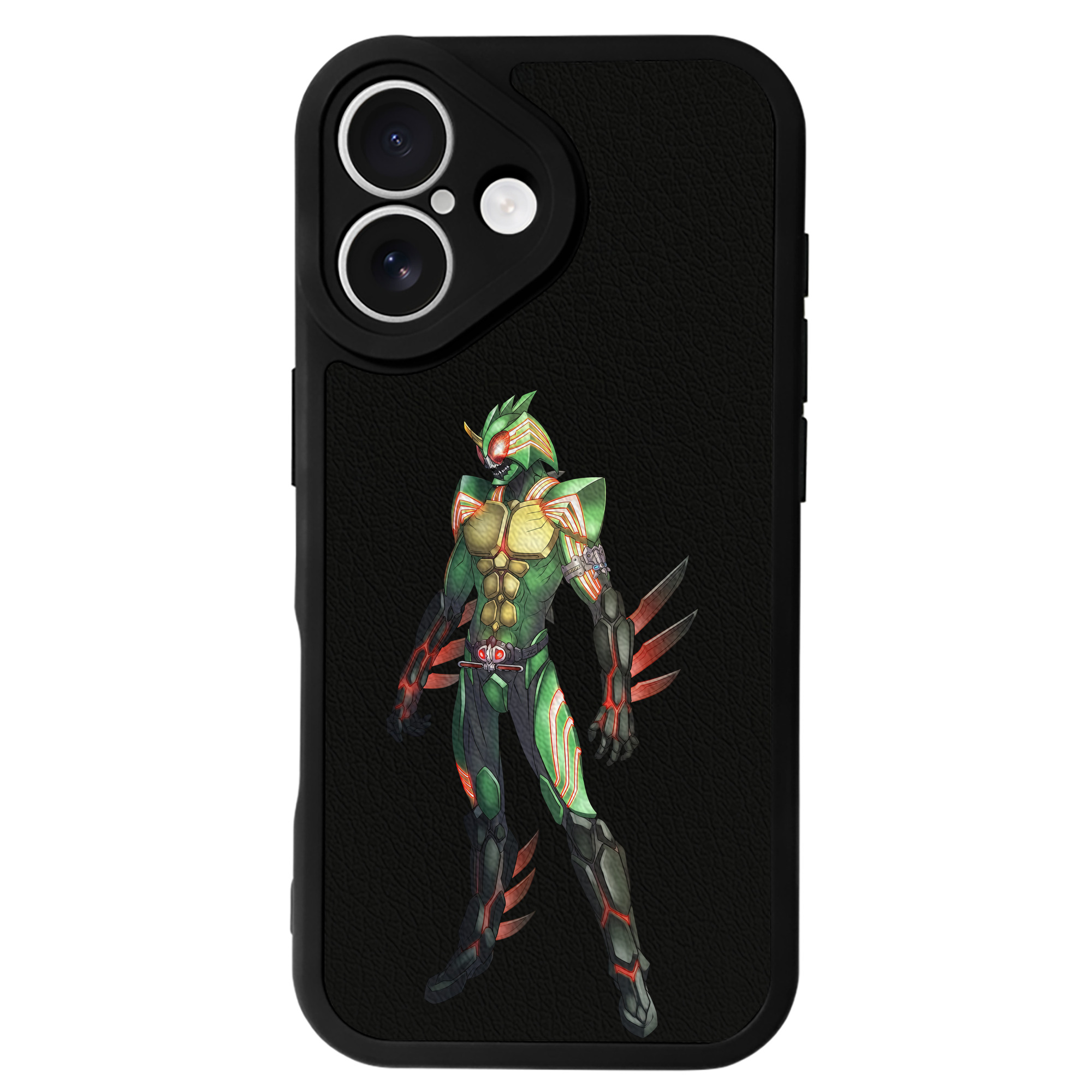 （画像用） ウルトラマン Ultraman 【iPhone 16シリーズ対応】シリコンスマホケース（レザー調） 材質：シリコン